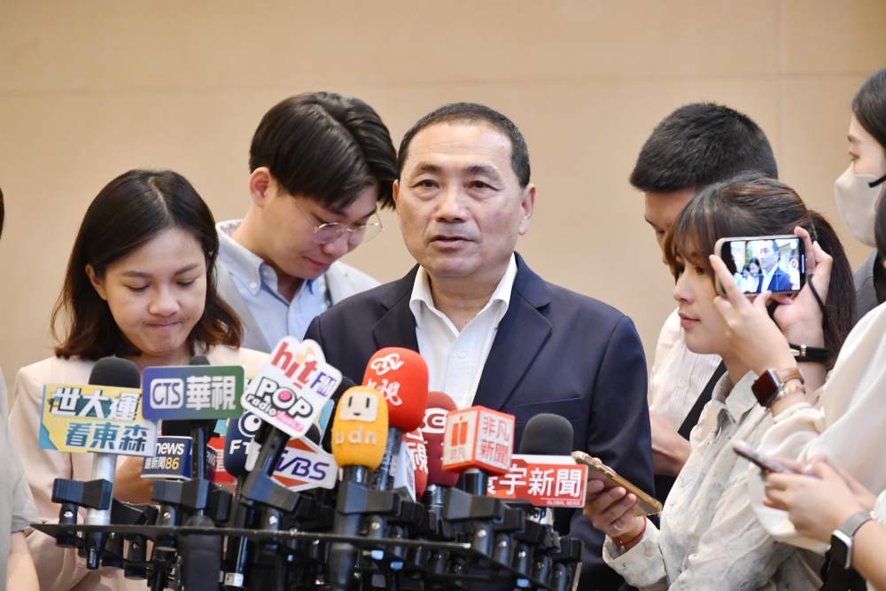 韓國瑜恐缺席全代會 侯友宜：兄弟齊心，其利斷金 263