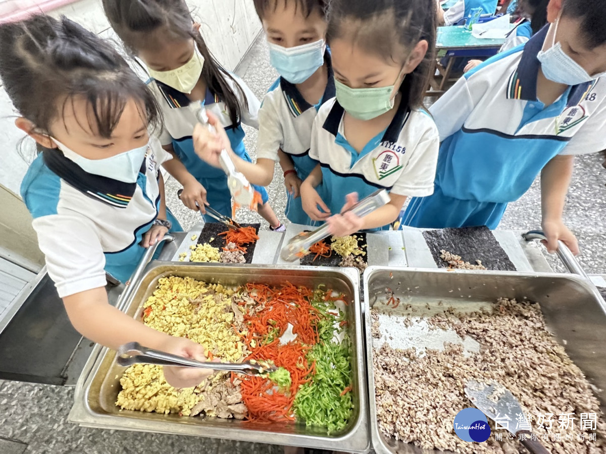 鹿東國小-營養教育。圖/記者鄧富珍翻攝
