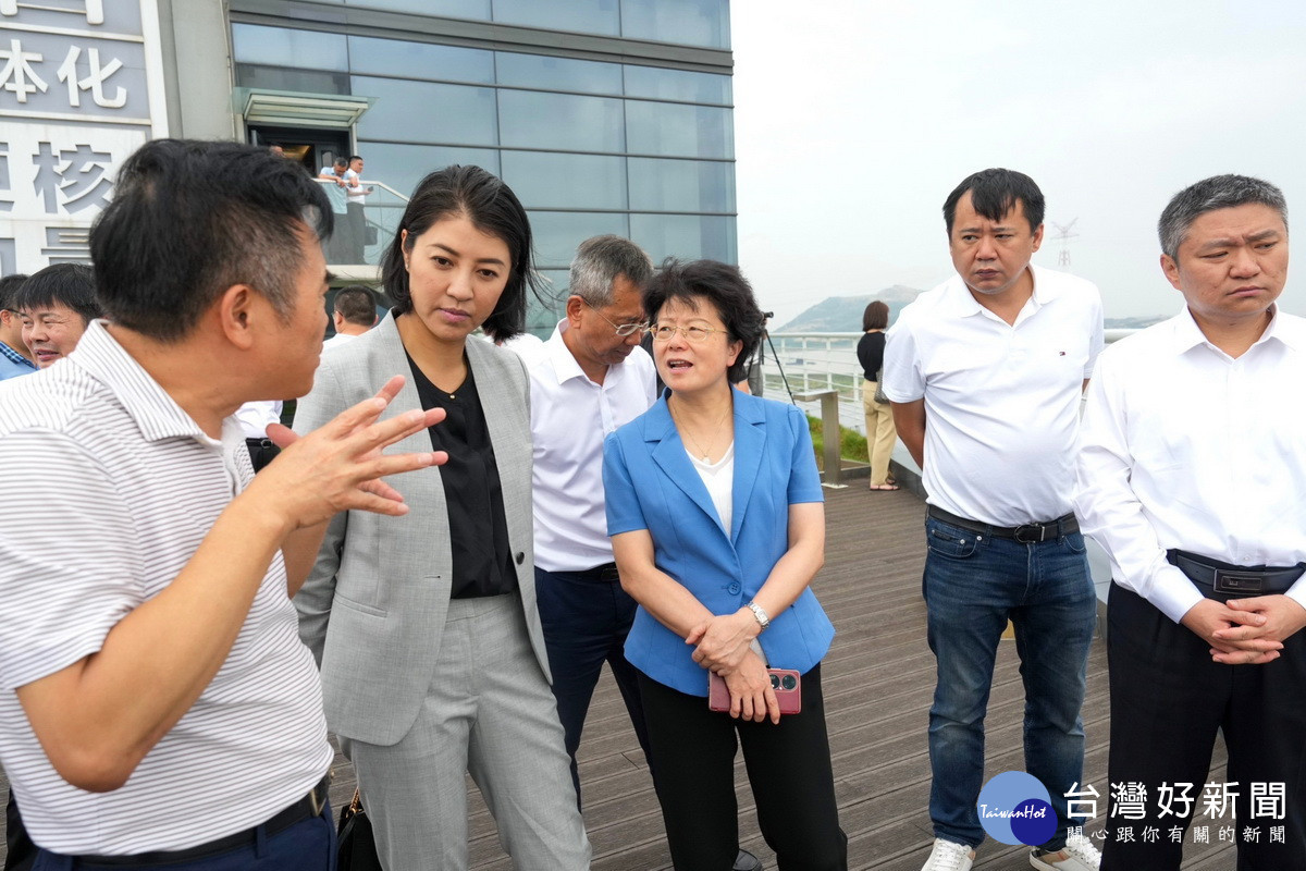 許縣長一行參訪寧波市。(縣府提供)