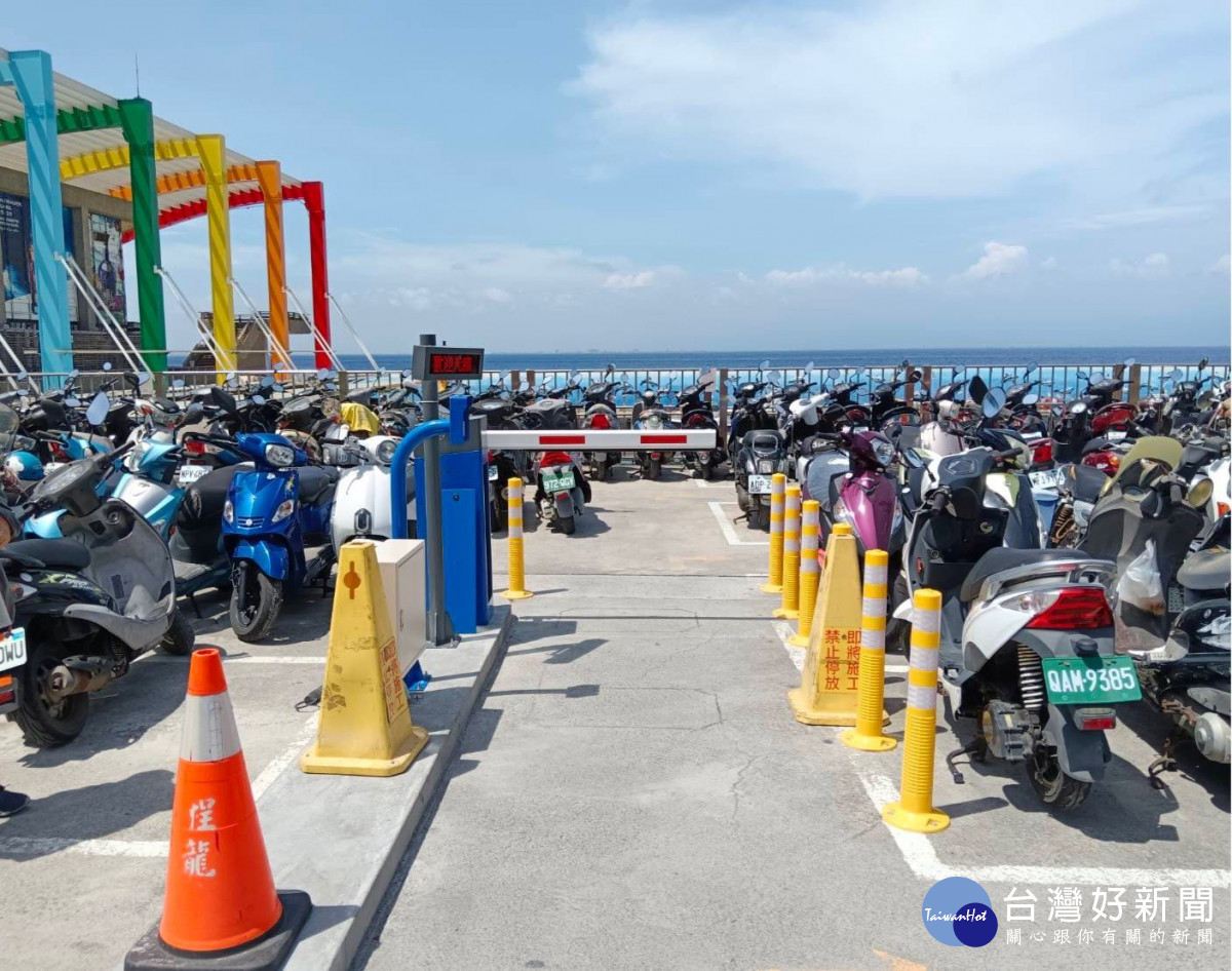 琉球白沙及琉球新候船室停車場　8/1起實施停車收費管理