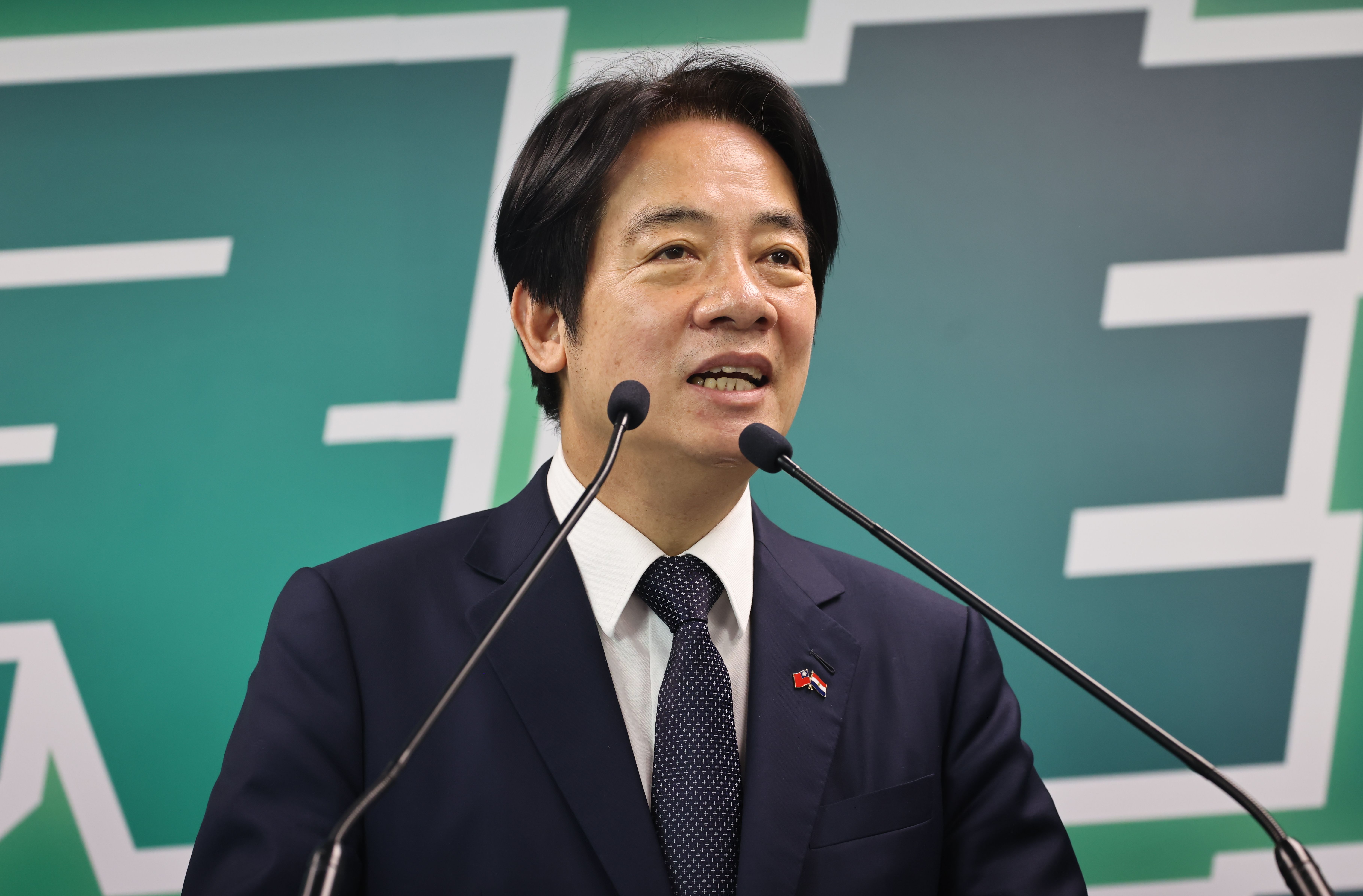 民進黨總統參選人賴清德日前在競選活動中稱，未來他所領導的國家，會持續朝往白宮的方向走近，引發關注。資料照片／林啟弘攝