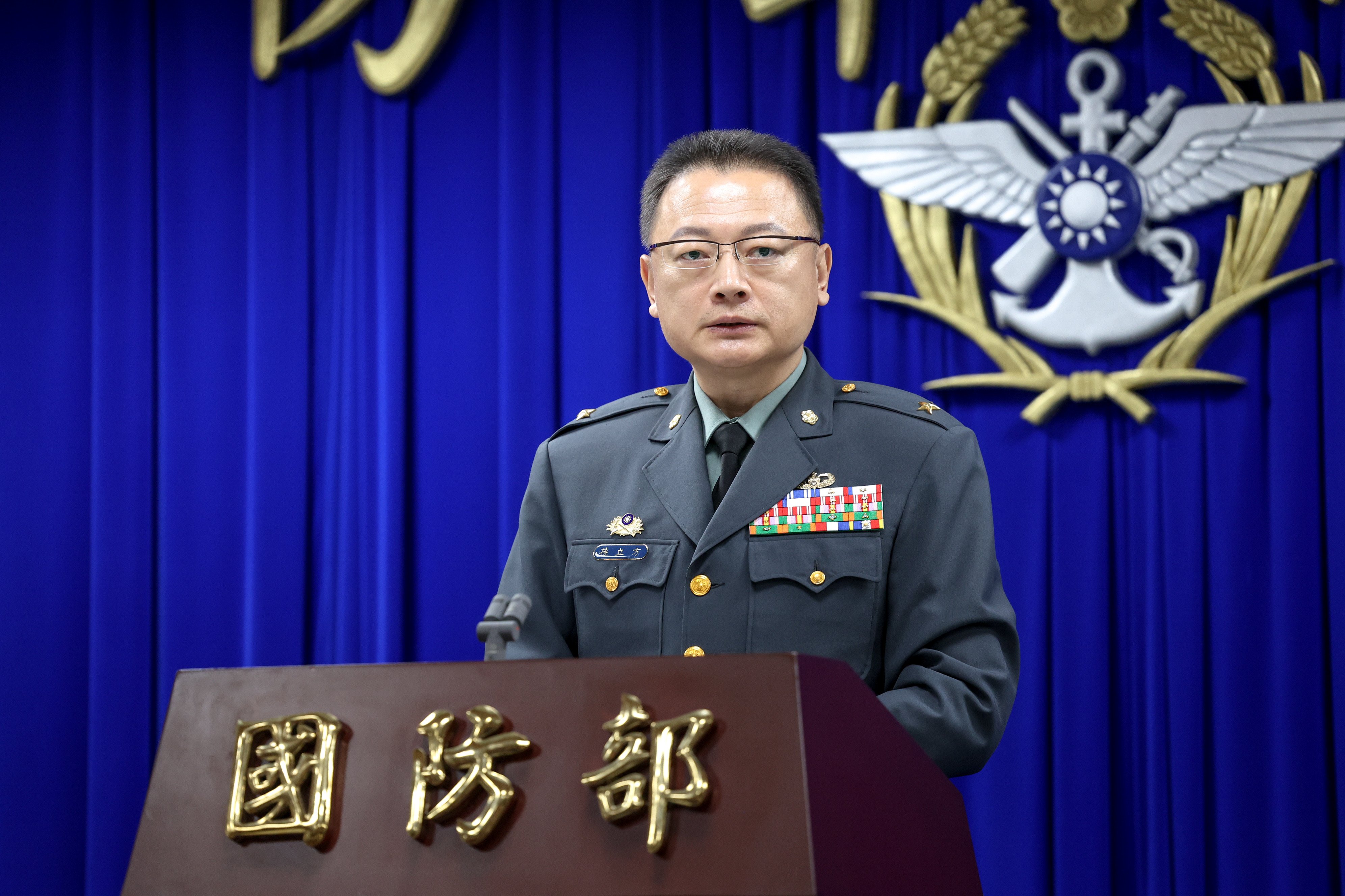 國防部發言人孫立方證實,退役魯姓士官已遭中國吸收以金錢利誘發展軍中組織。資料照片