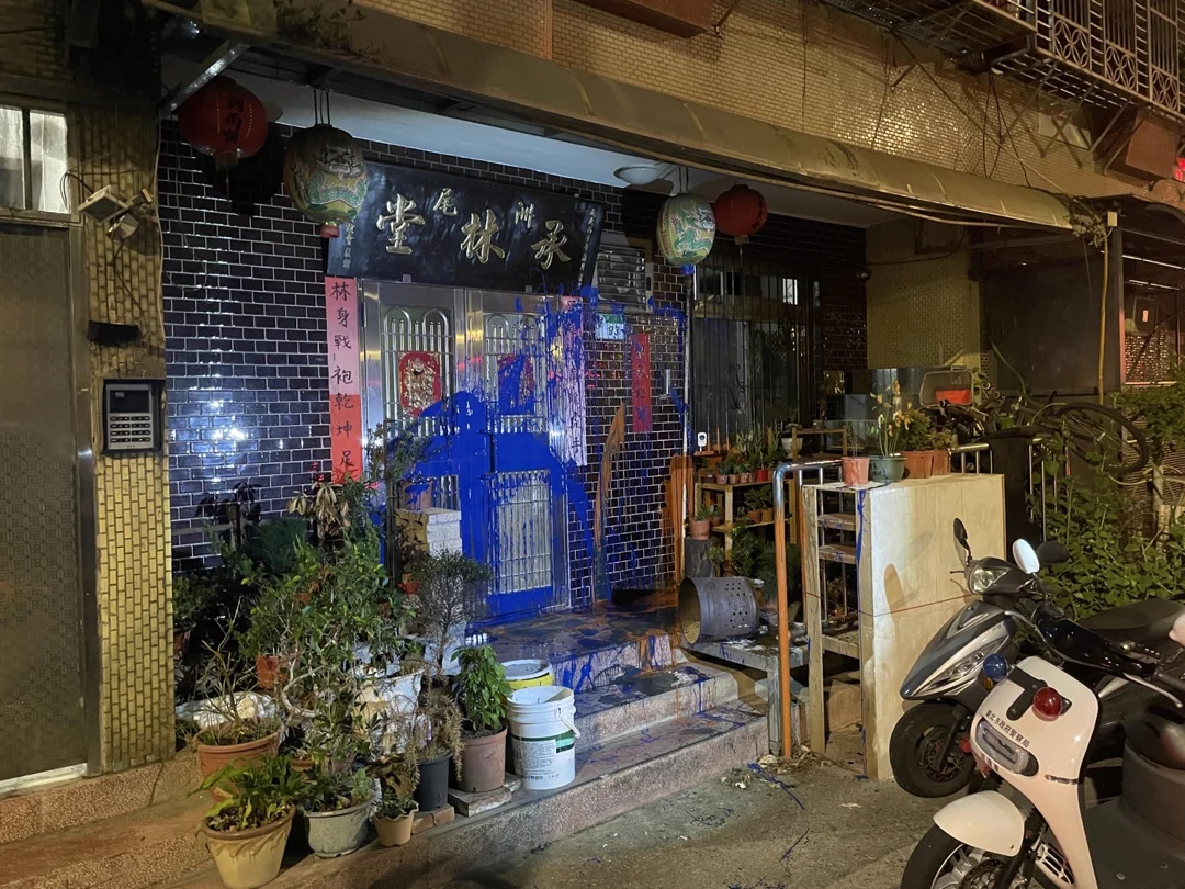 居民遭受惡意潑漆｜內湖警成功抓獲嫌犯