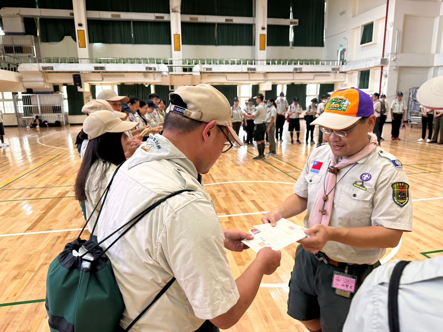 竹縣童軍木章訓練落幕 44位領袖人才結訓