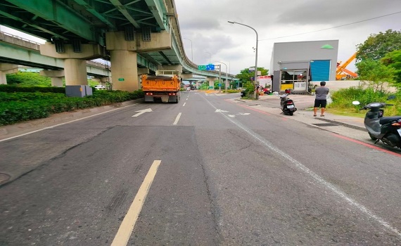 五股中興路三段慢車道銑鋪 7月21日至23日清晨道路彈性交管