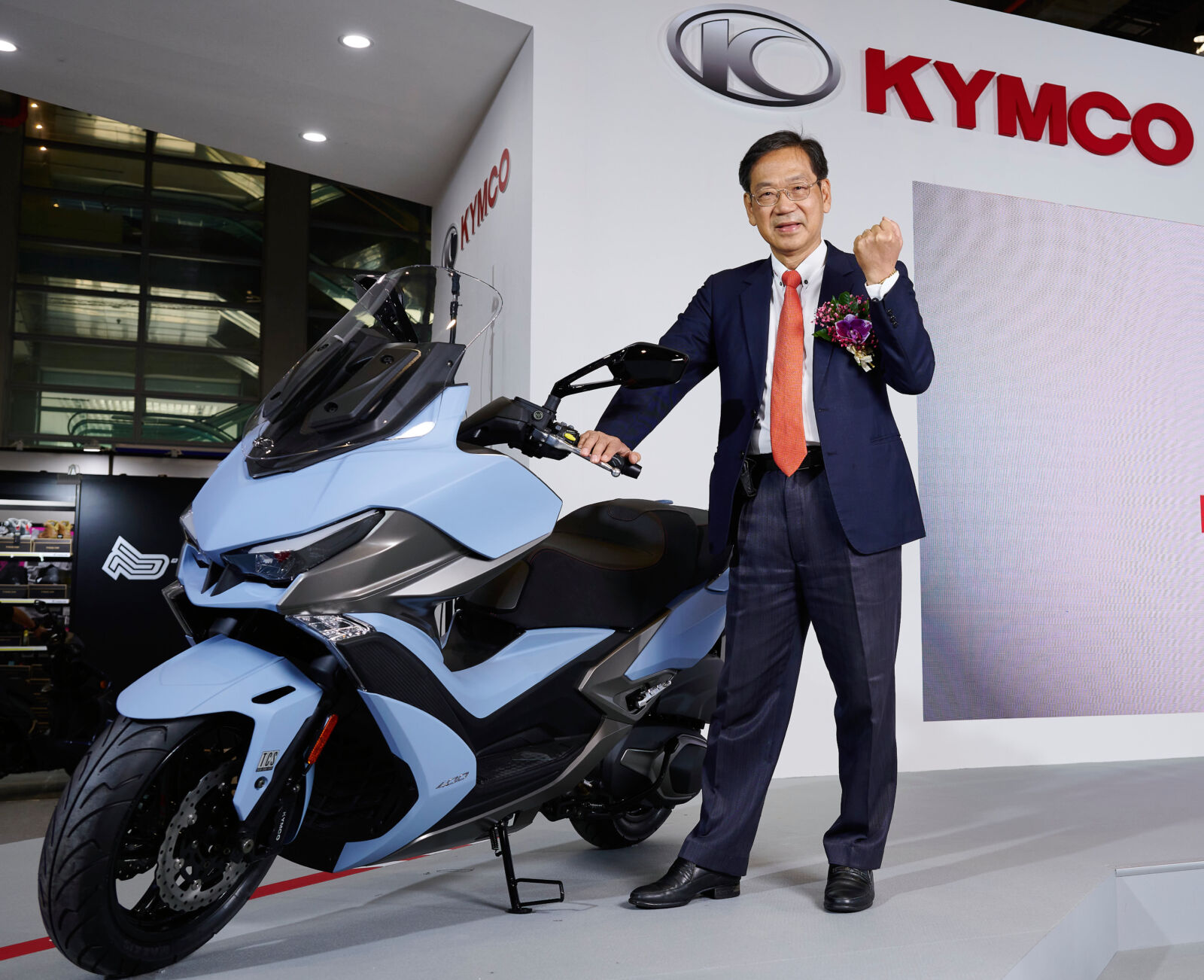KYMCO打造油電共展 Xciting VS 400國際重機展首亮相 282 KYMCO打造油電共展 Xciting VS 400國際重機展首亮相