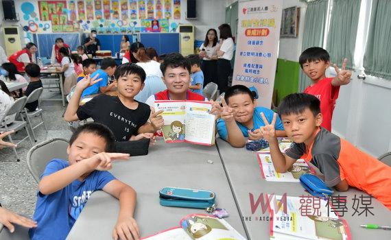 玩理財!三商美邦人壽「理財金頭腦」彰化潮洋國小開課