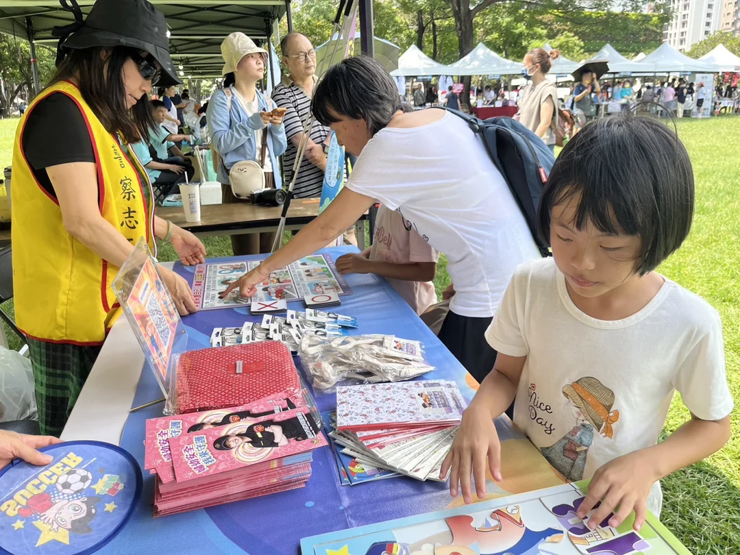 現場遊戲闖關活動氣氛熱絡。(圖/記者謝榮浤翻攝)