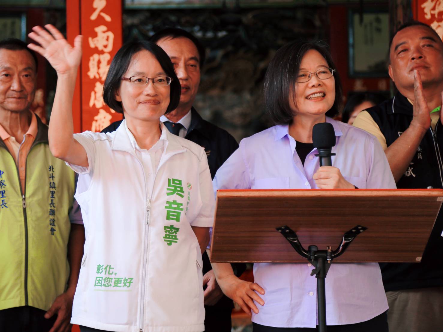 蔡英文立委輔選起跑!首站力挺「彰化小音」吳音寧 258 蔡英文立委輔選起跑!首站力挺「彰化小音」吳音寧 257