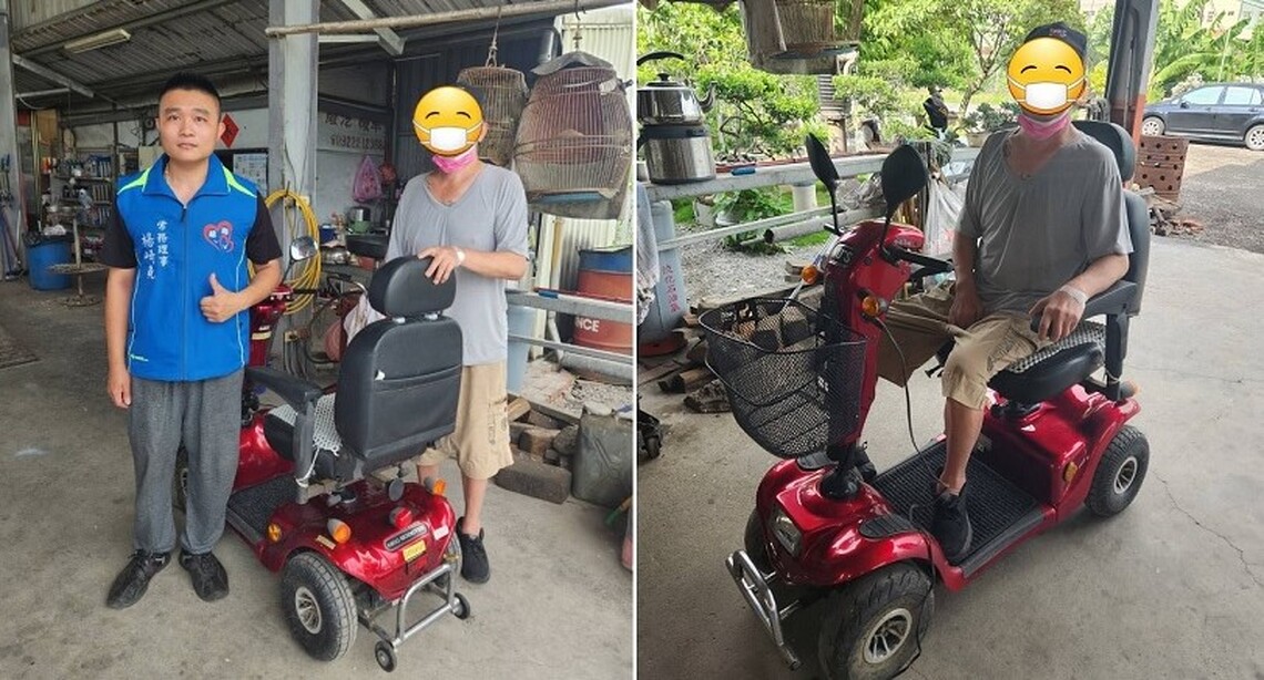 楊新章 修復身障品再使用