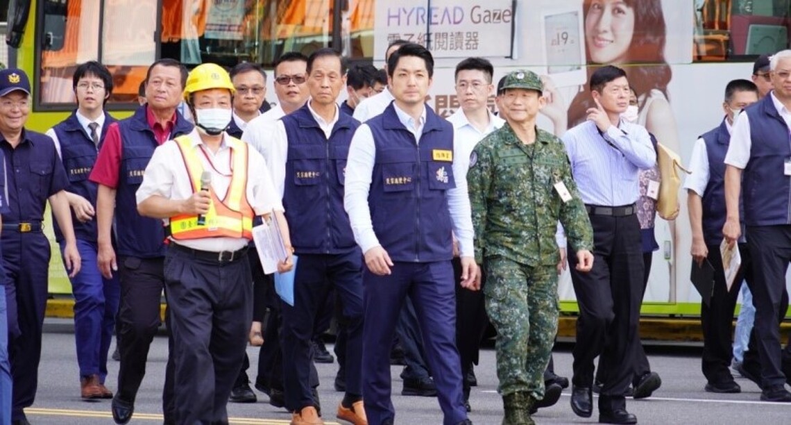 萬安46號演習著重「避難疏散」與「戰災搶救」 蔣萬安:盼大家居安思危,料敵從寬、禦敵從嚴