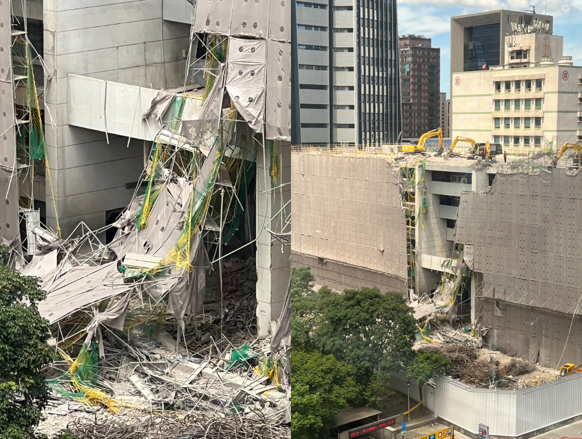 信義區公所舊址鷹架拆除遭誤工安意外 許淑華建議:時間可選擇人少時段 330 信義區公所舊址鷹架拆除遭誤工安意外 許淑華建議:時間可選擇人少時段 329