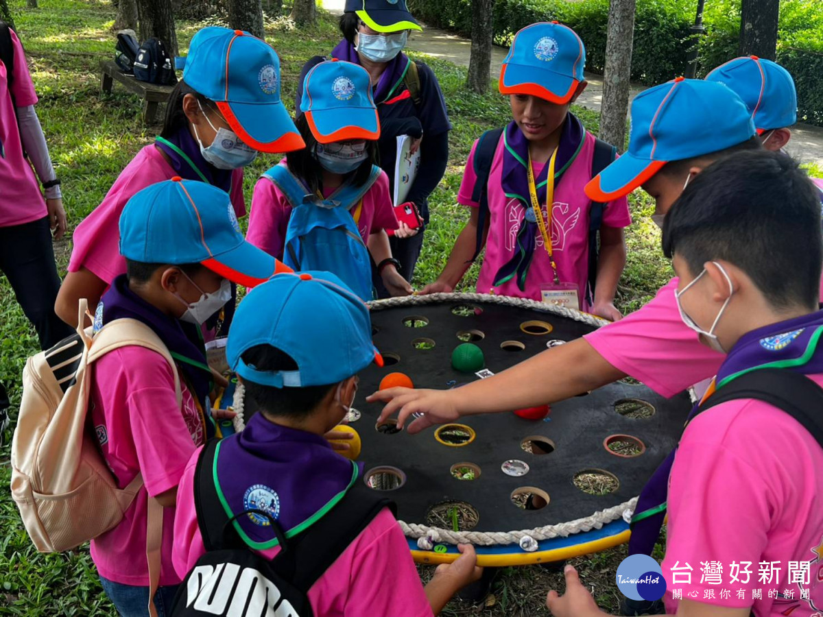 健康活力樂童軍,2023全國國中小學童軍大露營在彰化(童軍活動)。圖/彰化縣政府提供