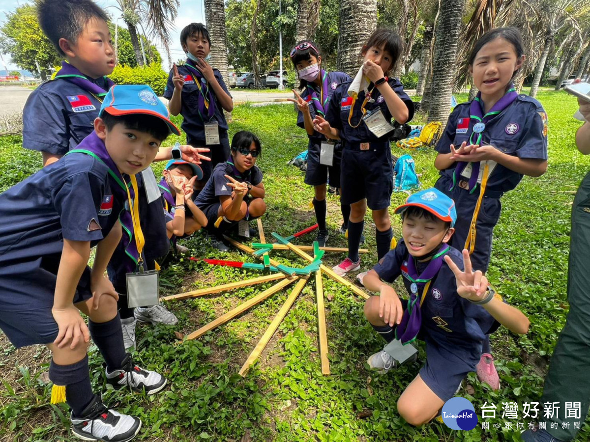 健康活力樂童軍,2023全國國中小學童軍大露營在彰化(童軍活動)。圖/彰化縣政府提供