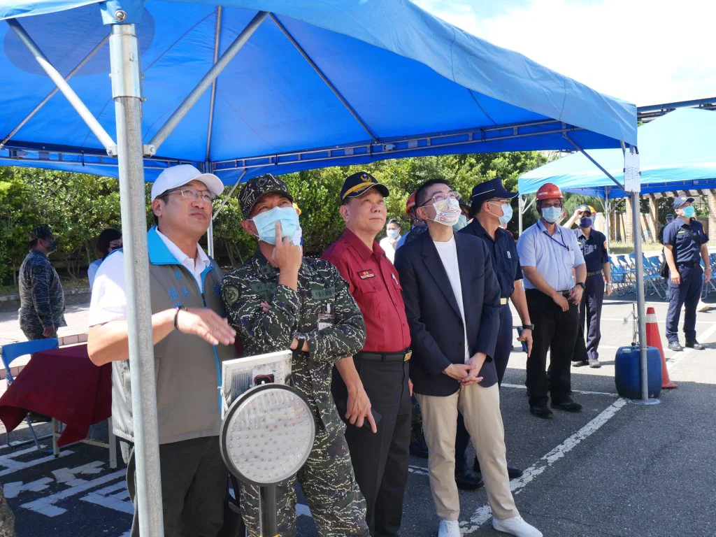 萬安46號防空演習 | 基市消防局協和發電廠戰災搶救演練
