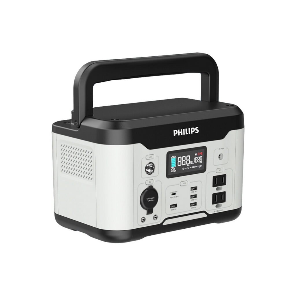 【Philips飛利浦】600W攜帶式儲能電池行動電源DLP8093C,優惠價16,900元。