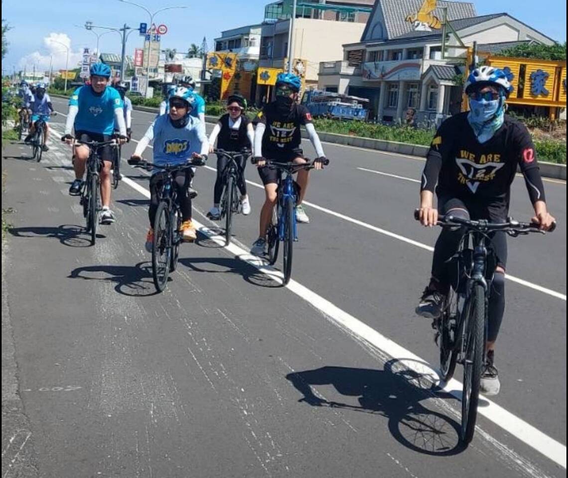 漾新聞|道明中學單車壯遊第二彈 國一8班挑戰墾丁66公里遠征
