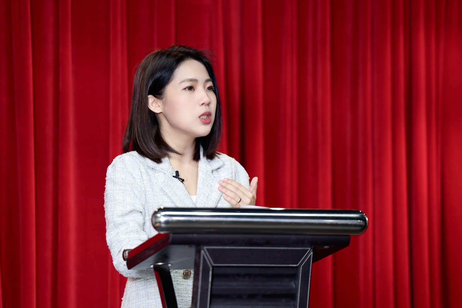 徐巧芯上購物台啖堅果推廣 網友嗆拒買 廠商急澄清 254 台北市議員、國民黨立委參選人徐巧芯。(徐巧芯FB)