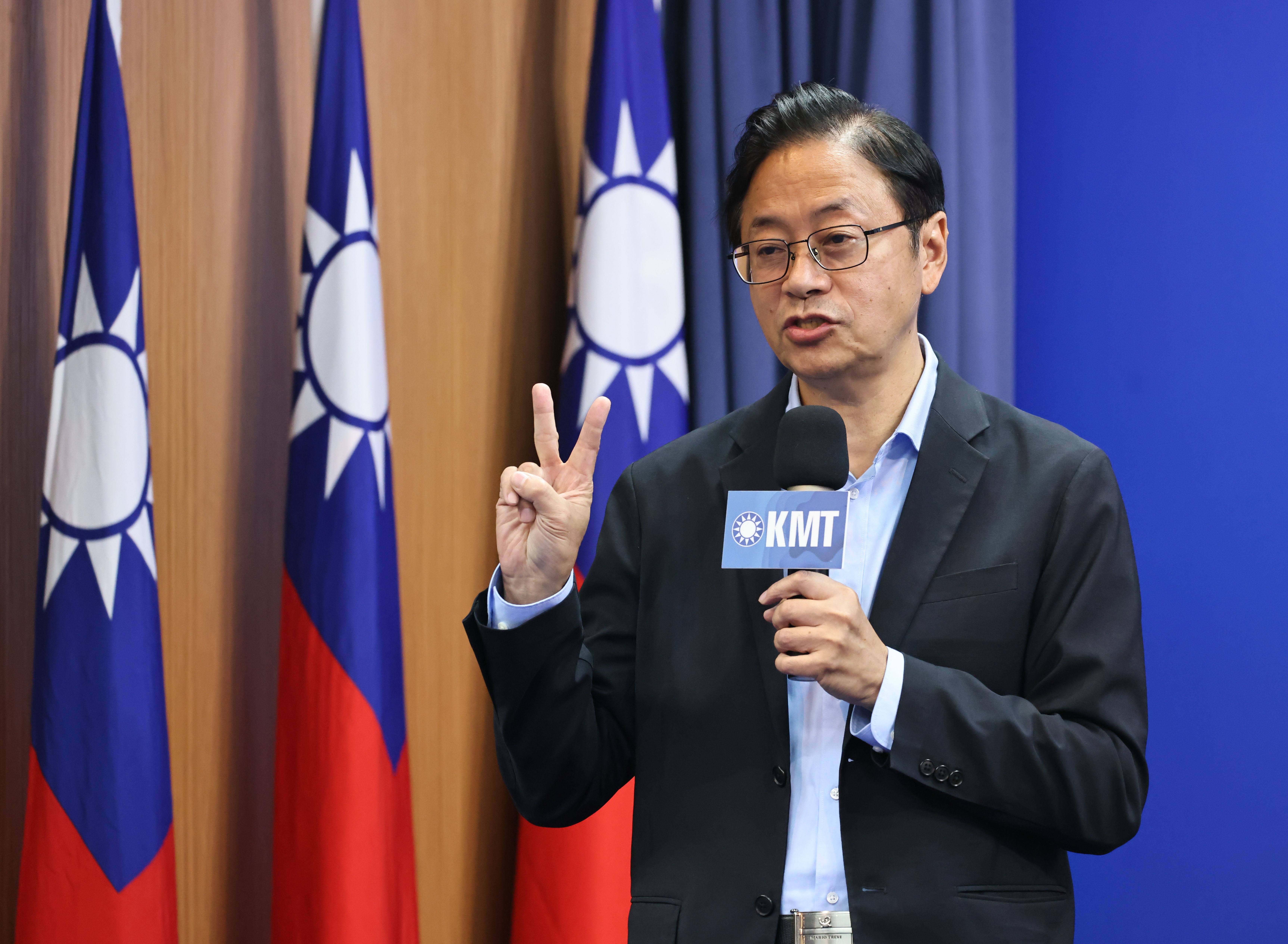 張善政遭爆為兒子送機,享特權進入管制區。資料照片