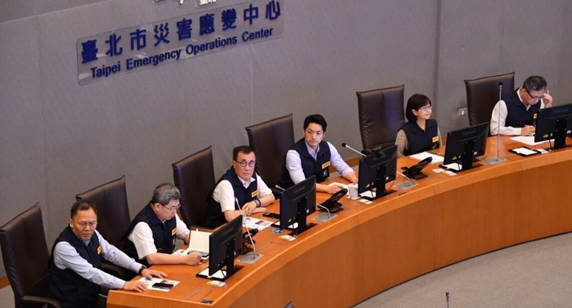 主持第四次杜蘇芮颱風整備會議 蔣萬安：又有颱風成形 市府持續監看整備應變
