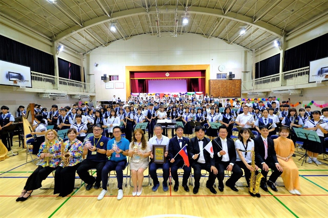 大安國中-台北大安國中管樂團用音樂擁抱世界 台日交流合作無間圓滿成功