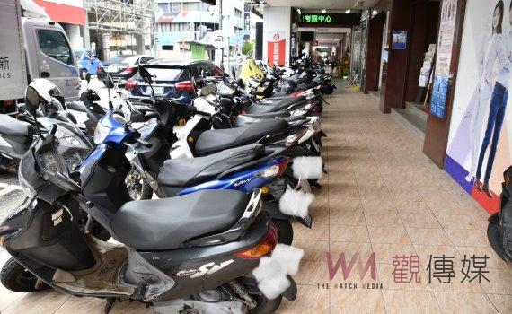 彰化市開放騎樓停放機慢車試辦成效良好 研議擴大實施區域