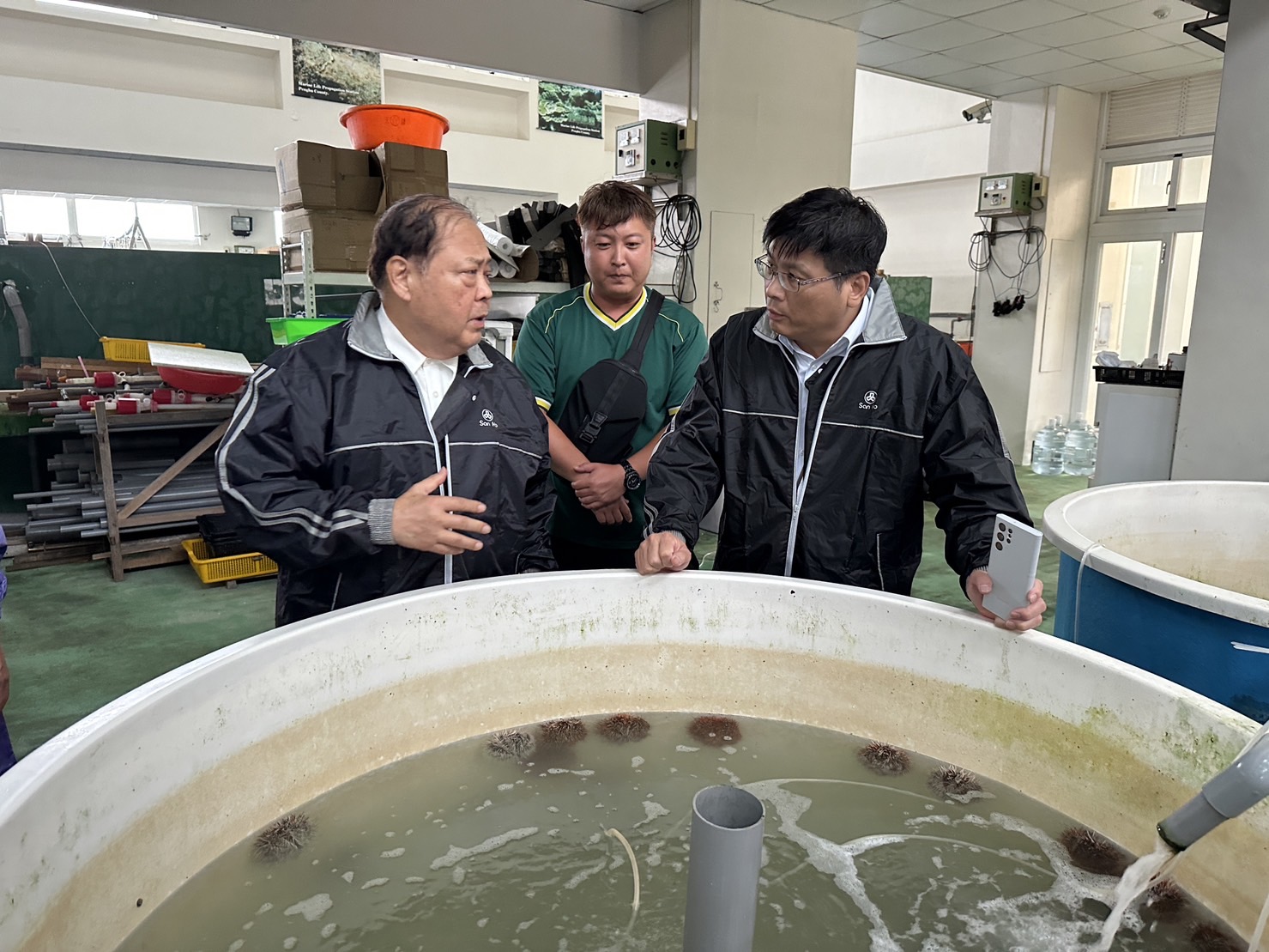 陳光復關心澎湖各地災情
