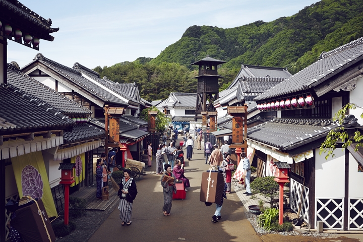 一踏入「日光江戶村」就仿佛穿越時光,回到日本江戶時代。 圖:日光江戶村/來源