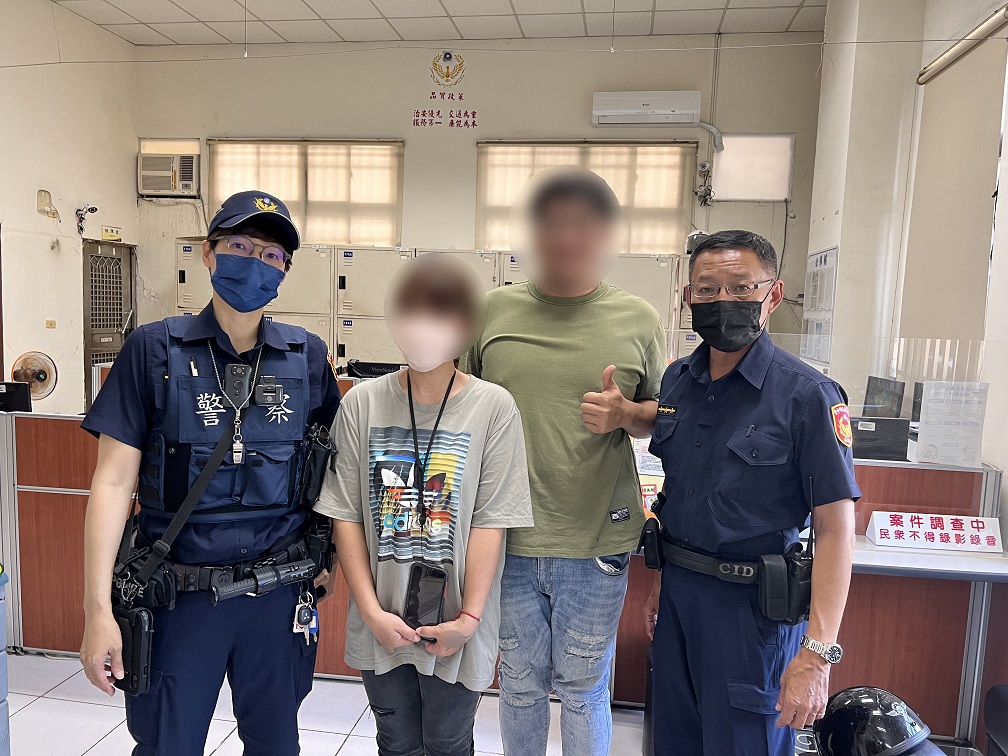 ▲圖說:女子呼吸困難警急送救援,上門感謝成脫險後第一件事 (圖/台中市政府提供)