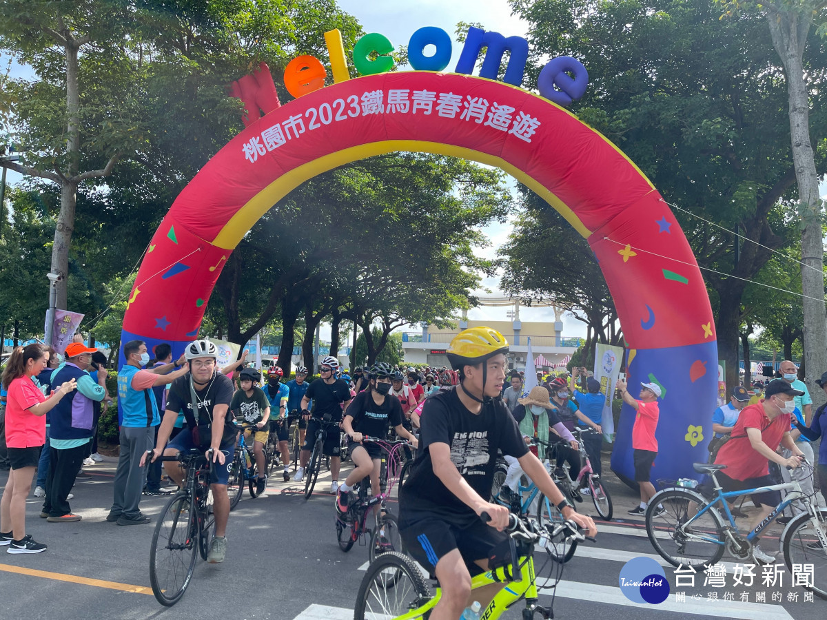 龍潭警分局舉辦「鐵馬青春逍遙遊」活動。<br /><br /> <br /><br /> 