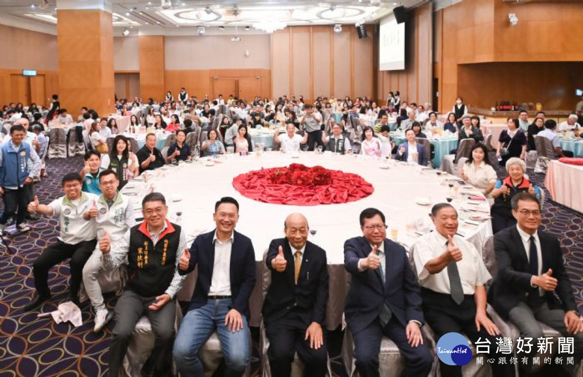 平鎮褒忠祠義民廟攜手淡江大學、古華花園飯店主辦「客家褒忠義民宴」,盛大宣傳世客博。