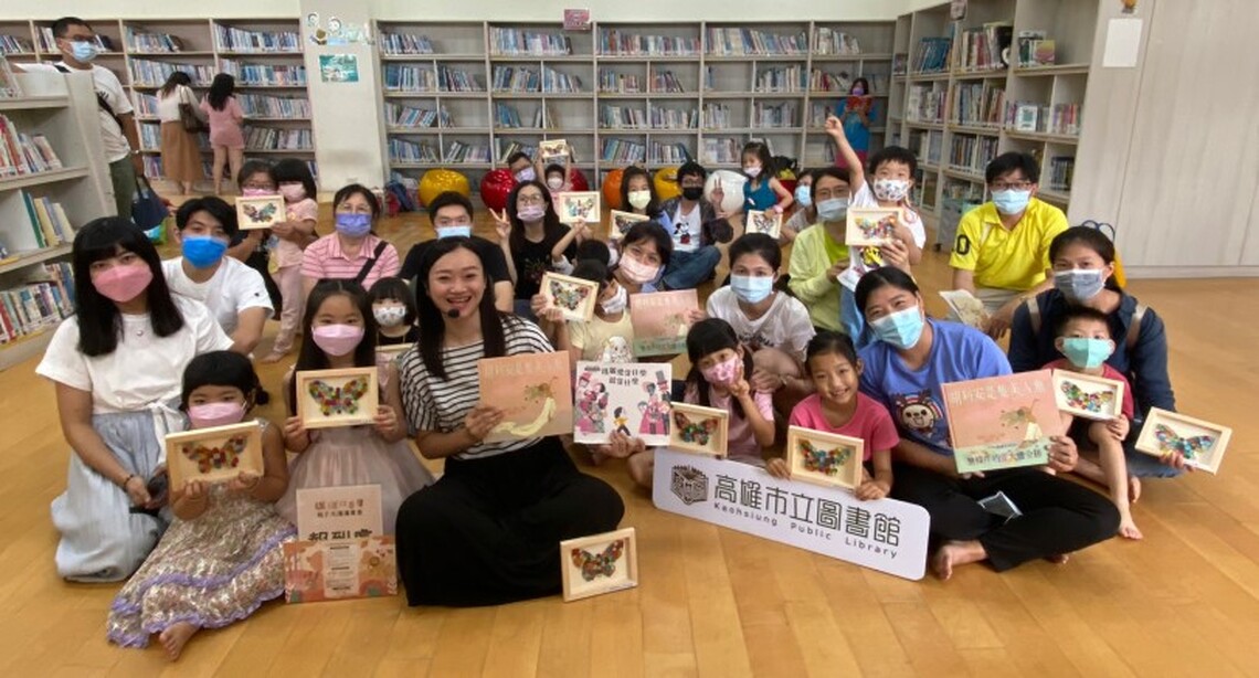 雄雄故事屋進入中庄分館 創造親子共讀美好時光