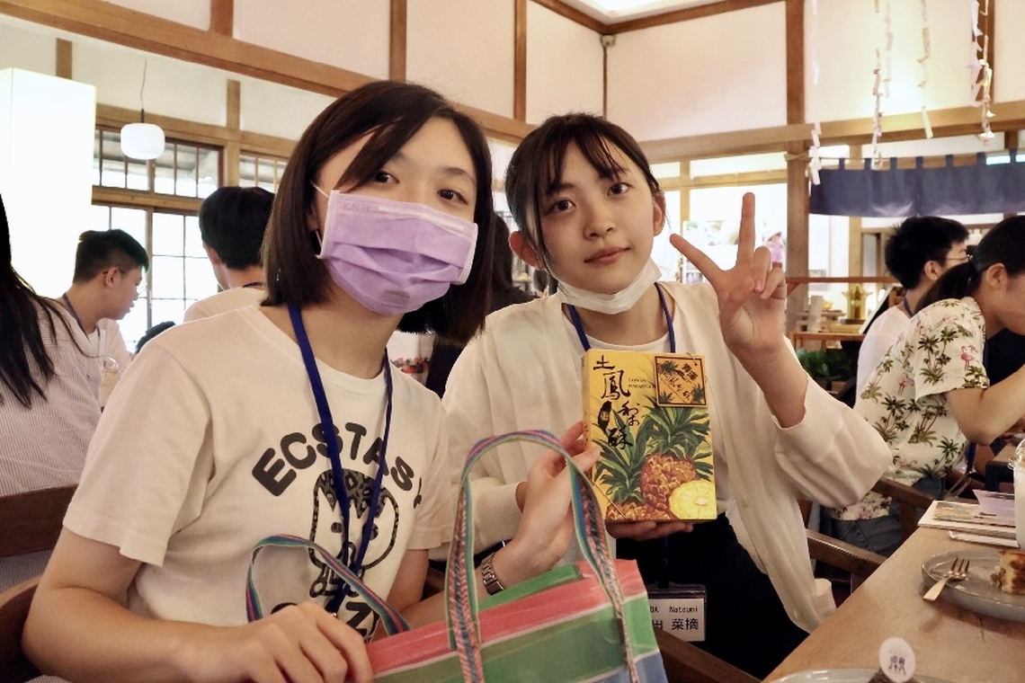 日本名古屋11所高校生大使團首次抵嘉 與嘉義市高中生相見歡