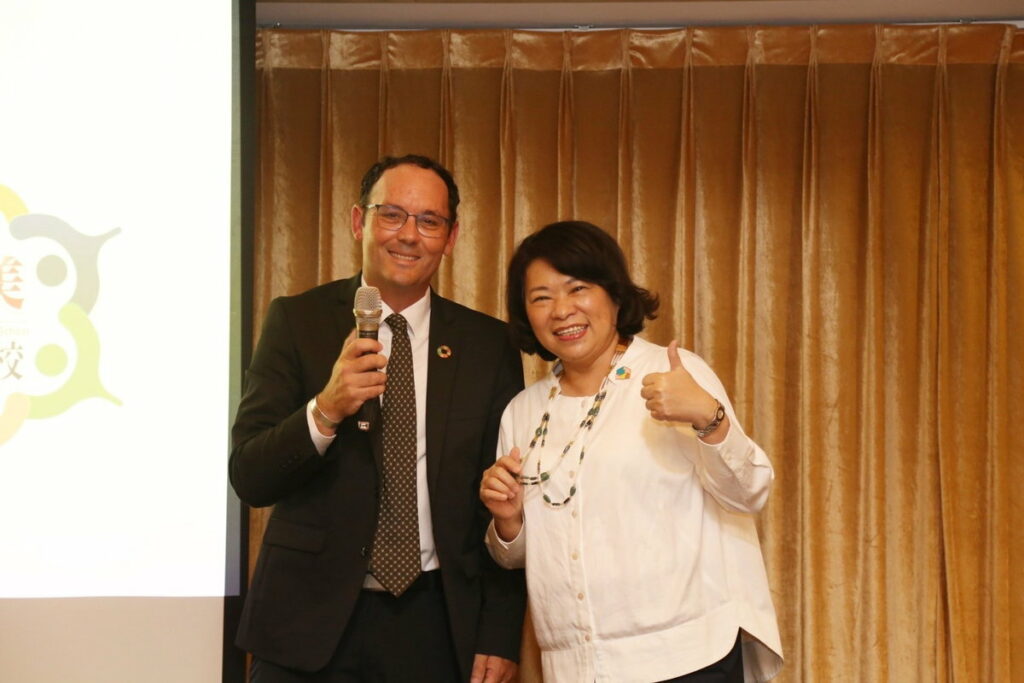 黃敏惠市長歡迎洪堡圳教育參訪嘉義市