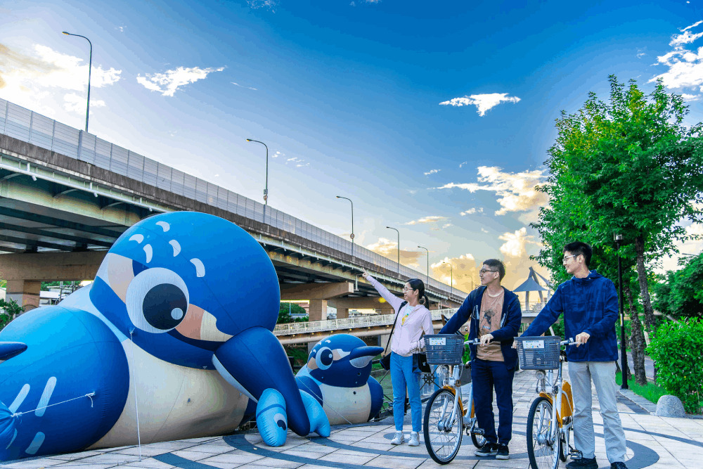 百盞燈飾、照樹燈點亮湳仔溝 新北市府讓津渡橋仲夏夜華麗變身 270 百盞燈飾、照樹燈點亮湳仔溝 新北市府讓津渡橋仲夏夜華麗變身 269