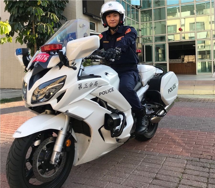 ▲圖說:員警陳慶同充滿工作熱忱,面對民眾更深富同理心 (圖/台中市政府提供)