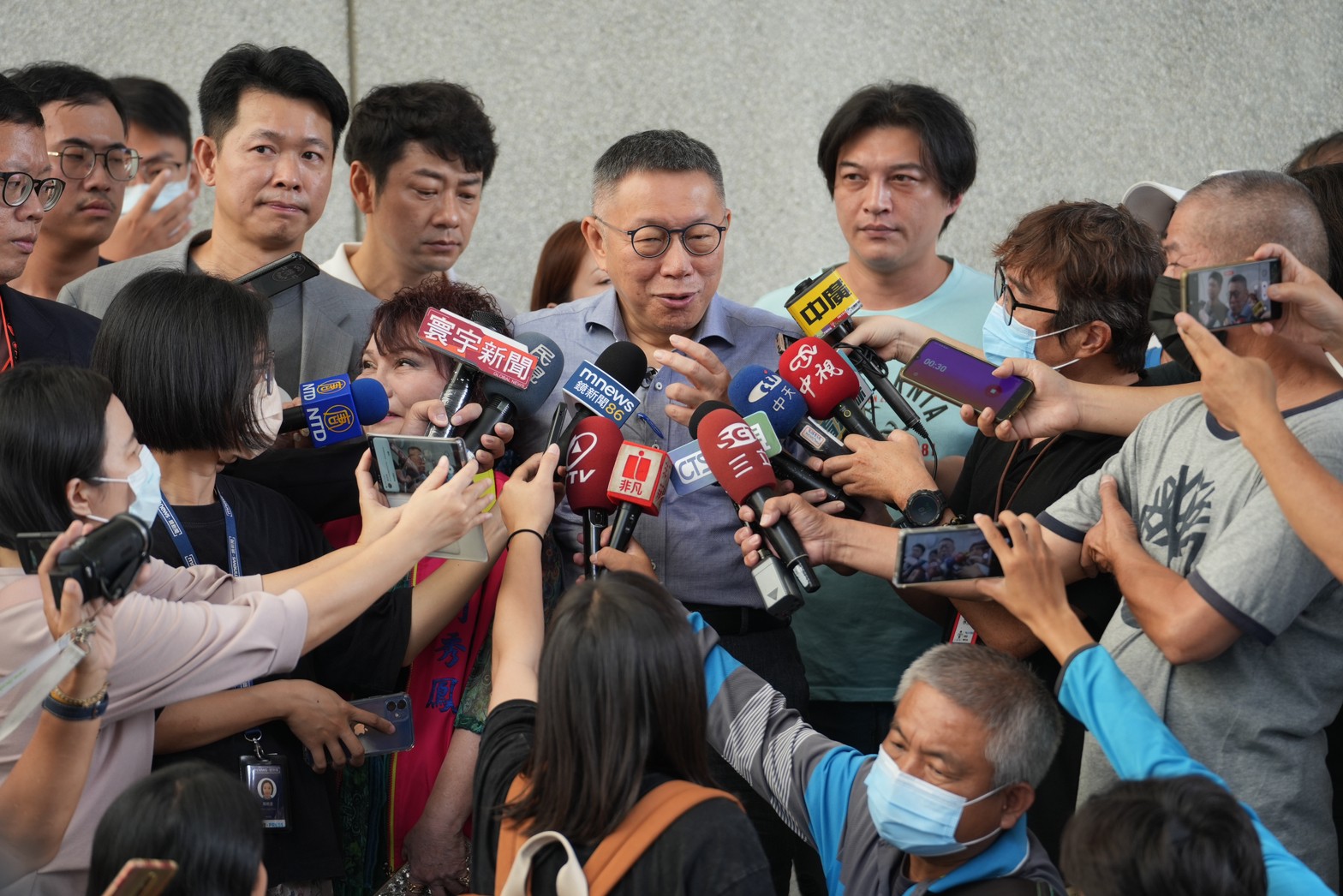 柯文哲:軌道建設要有標準 難道會想在玉山蓋捷運? 302 民眾黨主席柯文哲。(民眾黨提供)