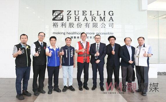 參訪裕利公司大園物流醫療冷鏈倉儲 張善政:盼持續深耕桃園