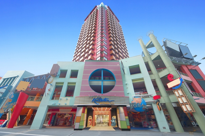 「近鐵環球影城飯店」鄰近JR環球影城站,周圍餐廳、商店林立相當方便! 圖:Miyako Hotels & Resorts/來源