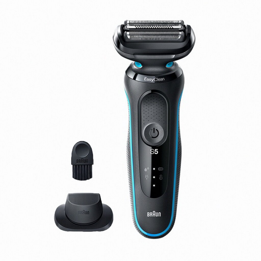 【德國百靈BRAUN】新5系列免拆快洗電動刮鬍刀51-M1200s,即日起-8/8活動價3,888元。