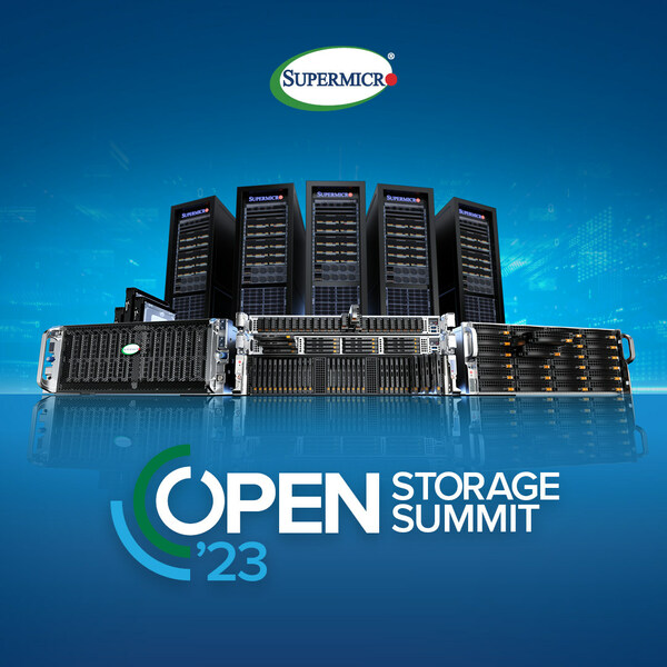 傳媒通知:Supermicro 2023 年開放式儲存峰會將於 8 月 15 日開幕