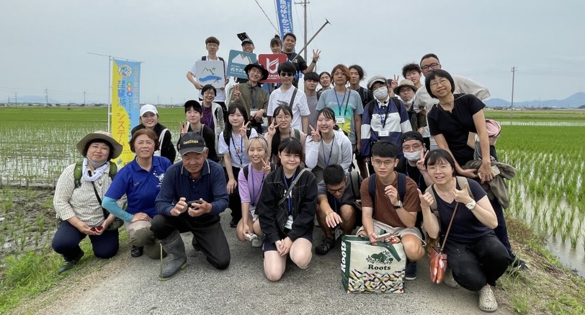里山倡議交流　中山大學師生赴日琵琶湖共學永續