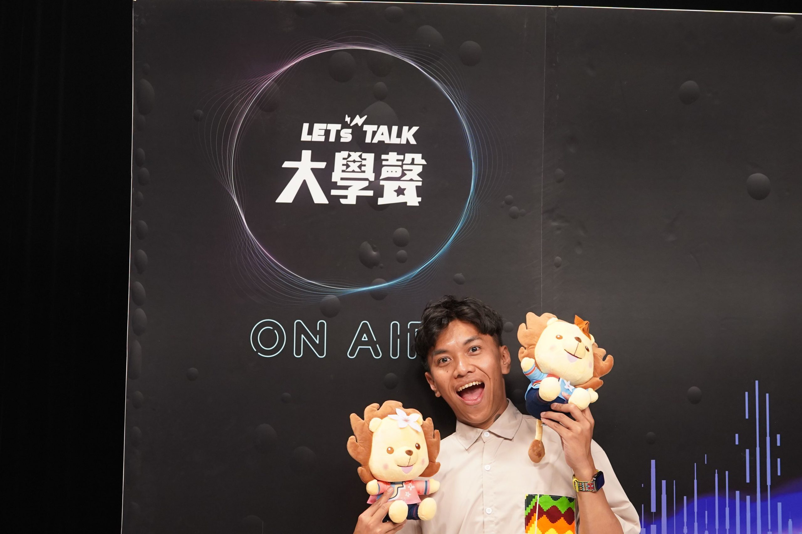 無畏標籤勇敢追夢 網紅阿拉斯「Let’s Talk大學聲」暢聊人生