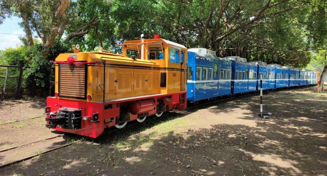 台糖蒜頭糖廠五分車復刻徵命名