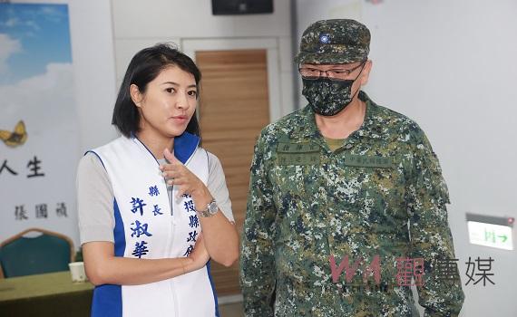 南投縣長許淑華冒雨挺進仁愛勘災 撤離受困民眾優先、搶通從速