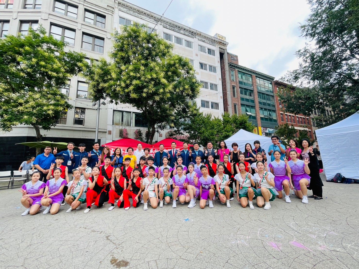 台北市112年青少年民俗運動訪問團訪美首場於8月4日假波士頓精彩演出 獲得熱烈迴響