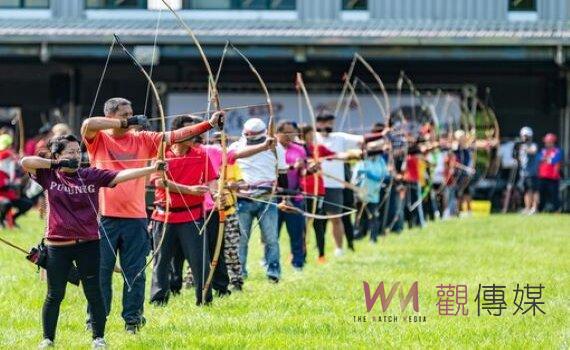 以箭會友!桃園市長盃全國傳統射箭賽 120隊、360名選手競技