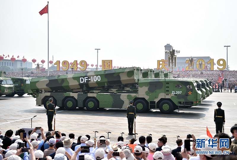東風100巡弋飛彈是解放軍重要的戰略武器。圖/新華網