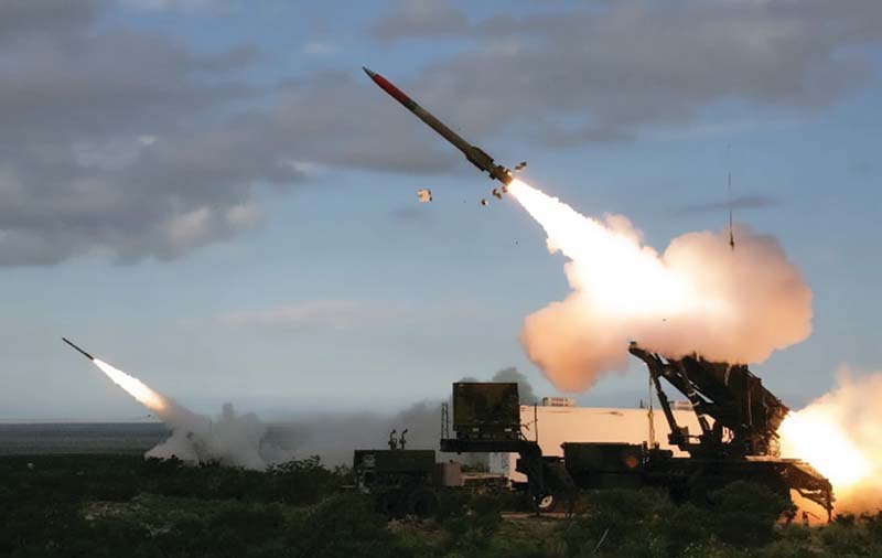 澤倫斯基認為,美國的愛國者飛彈防空系統有效抵擋俄軍對烏克蘭的空襲。圖/美國陸軍
