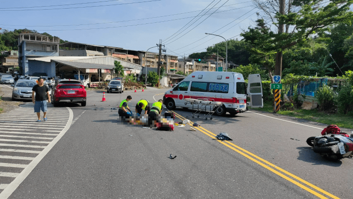 瑞芳死亡車禍!機車直撞左轉車 男騎士不治身亡女乘客大腿骨折 81 911 | 社會 社會 記者爆料網